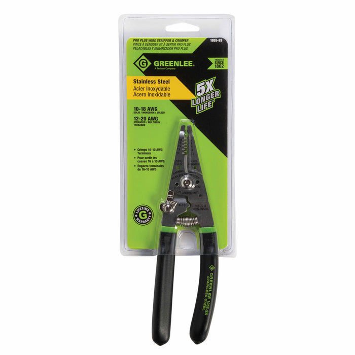 Greenlee 1955-SS SS Wire Stripper Pro, 10 - 18 AWG - 3