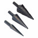 Greenlee 35884C #1, #3, & #8 Cobalt KwikStepper Step Bit Kit - 2