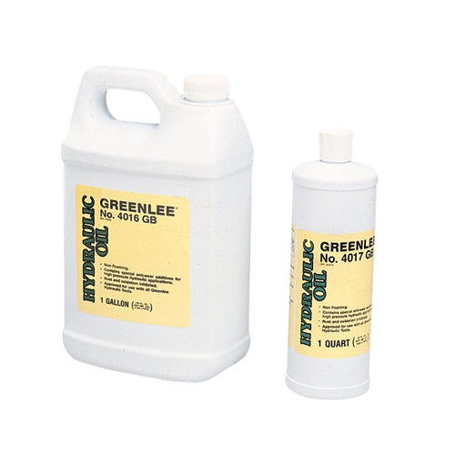 Greenlee 4016GB Hydraulic Oil for Use With Greenlee Hydraulic Equipment, 1 Gallon