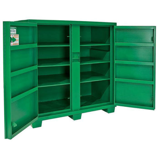 Greenlee 5760TD Two Door 30" Depth Storage Cabinet - 56x60x30 Jobsite Workshop Storage cabinet