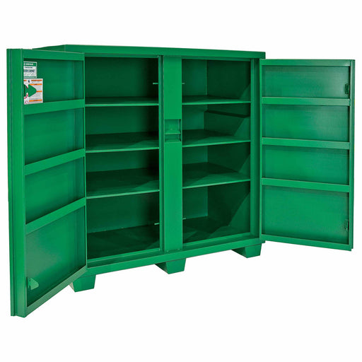 Greenlee 5760TD Two Door 30" Depth Storage Cabinet - 56x60x30 Jobsite Workshop Storage cabinet - 2