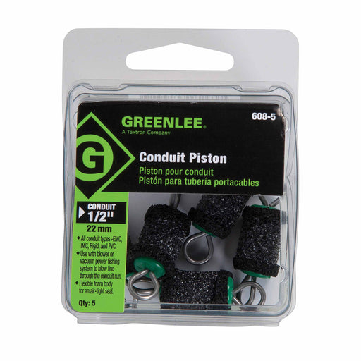 Greenlee 608-5 Piston for 1/2" Conduit -All types (5 pack) - 2