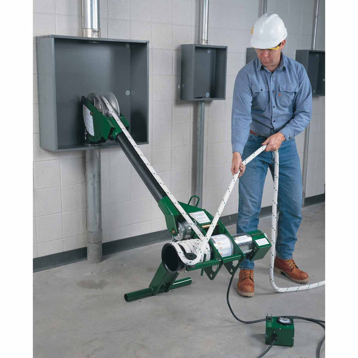 Greenlee 6800 Ultra Tugger 8 Cable Puller with Floor Mount - 8000 lb. - 4