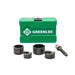 Greenlee 7237BB 1-1/2" and 2" Conduit Size Manual Slug-Buster Knockout Punch Kit