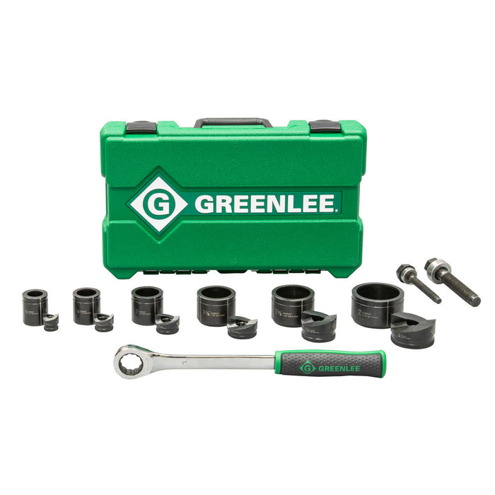 Greenlee 7238SB Slug-Buster Knockout Kit with Ratchet Wrench 1/2" thru 2"