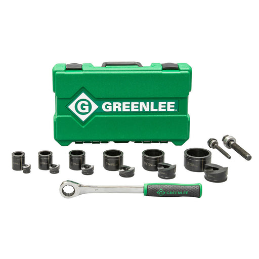 Greenlee 7238SB Slug-Buster Knockout Kit with Ratchet Wrench 1/2" thru 2"