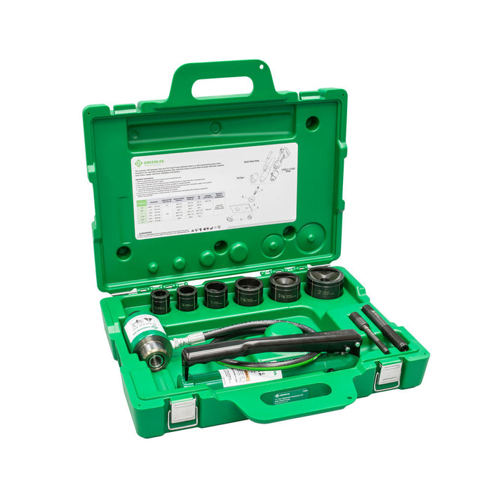 Greenlee 7306 Ram and Hand Pump Hydraulic Driver Kit - 2