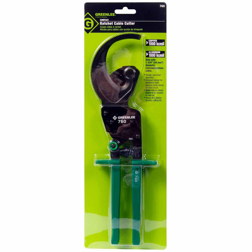 Greenlee 760 Compact Ratchet Cable Cutter - 2