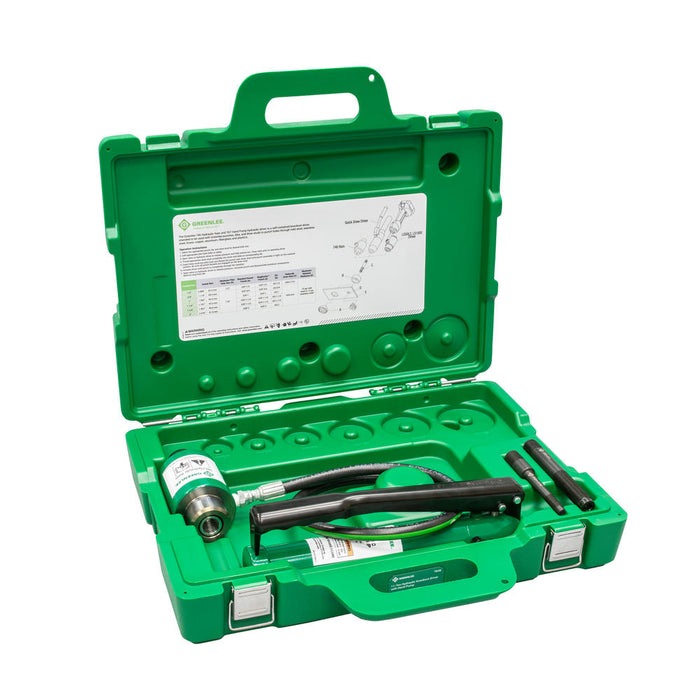 Greenlee 7646 Ram and Hand Pump Hydraulic Driver Kit - 2