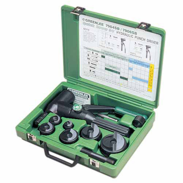 Greenlee 7906SB Quick Draw 90 Hydraulic Punch Kit - 3