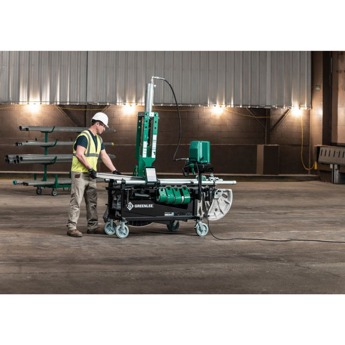 Greenlee 881GXDE980 Cam-Track Bender for 2-1/2", 3", and 4" with Hydraulic Pump - 4