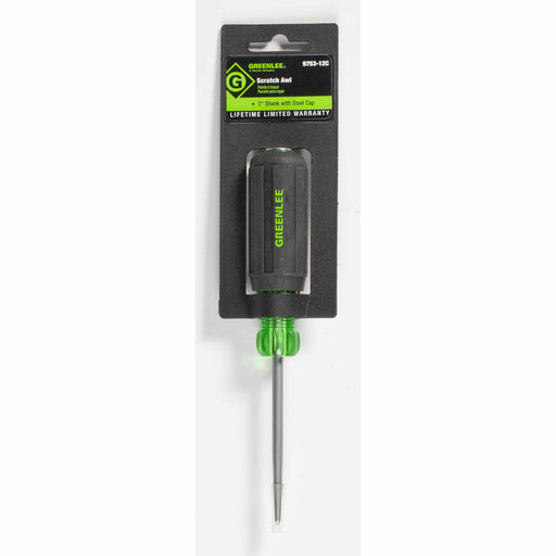 Greenlee 9753-12C Awl, 3" With Steel CAP (POP) - 2