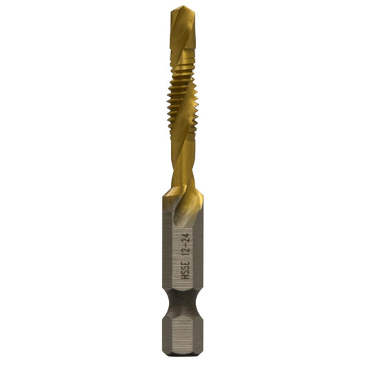 Greenlee DTAPSS12-24 12-24 Drill/Tap Bit, Stainless Steel