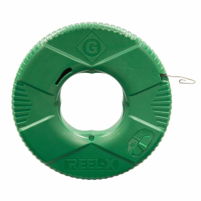 Greenlee FTXS-125BP Greenlee 125' REEL-X 1/8" Steel Fish Tape (Bulk Pack)