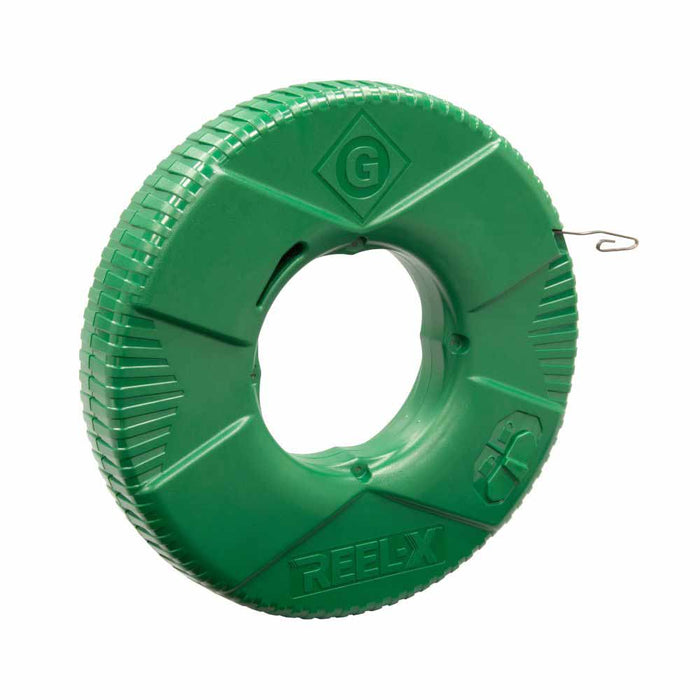 Greenlee FTXS-125BP Greenlee 125' REEL-X 1/8" Steel Fish Tape (Bulk Pack) - 2