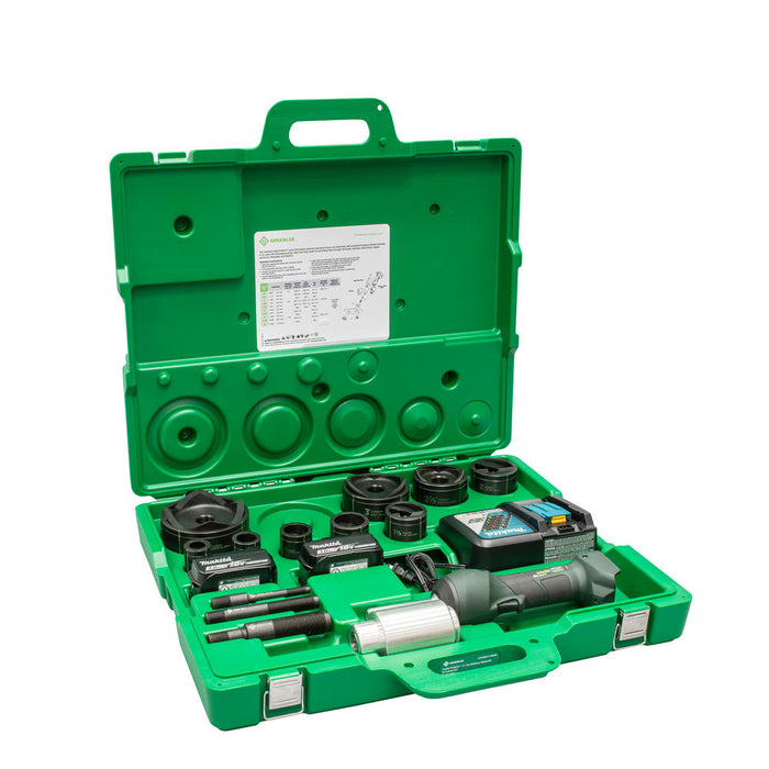 Greenlee LS100X11SB4X INTELLIPUNCH 11-Ton Set, SB 1/2" - 3" and 4" - 2