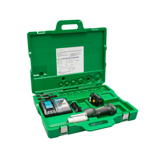 Greenlee LS50L11A Battery-Powered Knockout Punch Driver Tool Kit - 2