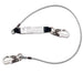 Guardian 01240 6' Cable Lanyard With Shock Absorber