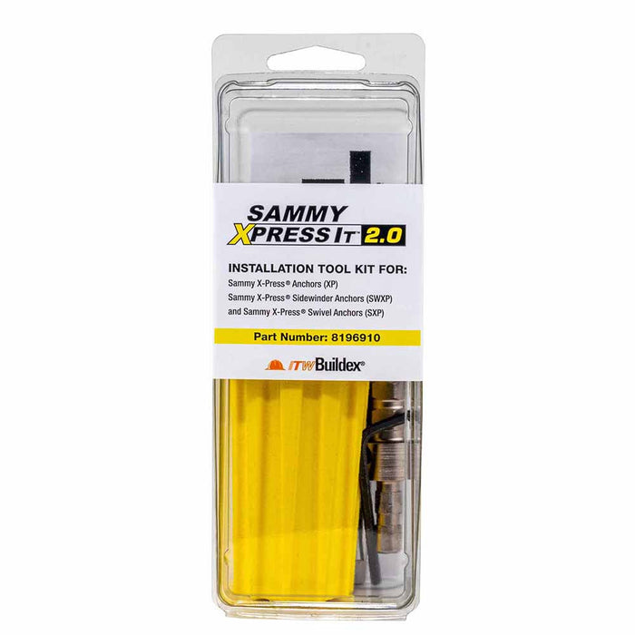 ITW Buildex 8196910 Sammy X-Press It UXPIT 2.0 Universal Installation Tool w/ Bit - 3