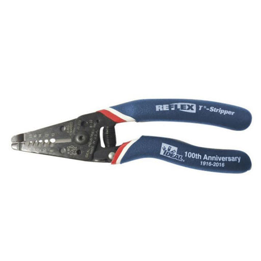 IDEAL 45-619 Reflex, Super T-Stripper Wire Stripper, Red, White and Blue