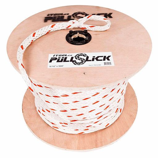 iTOOLco PS916-1200 Pull Slick Rope, 9/16" x 1200' L