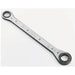 Proto J1197-A Full Polish Finish SAE 13/16", 15/16" Ratcheting Double Box Wrench, 12 Point