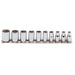 Proto  J47106 1/4" Drive 10 Piece Socket Set - 6 Point