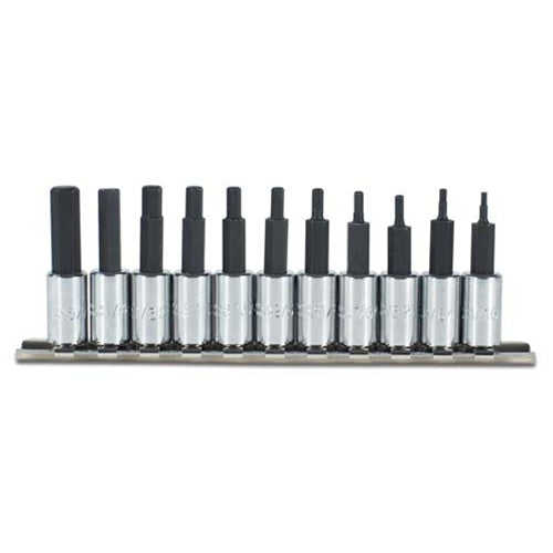 Proto J4770-11 1/4" Drive 11 Piece Hex Bit Set