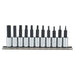 Proto J4770-11 1/4" Drive 11 Piece Hex Bit Set