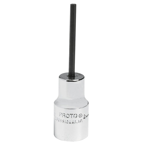 Proto J4770-2.5M  1/4" Drive Hex Bit Socket - 2.5 mm