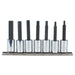 Proto J4900-7C 3/8" Drive 7 Piece Hex Bit Set