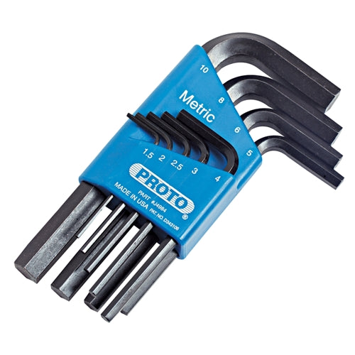 Proto J4984 9 Piece Hex Key Set Metric