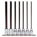 Proto J4990-7XL 3/8" Drive 7 Piece Extra Long Hex Bit Set