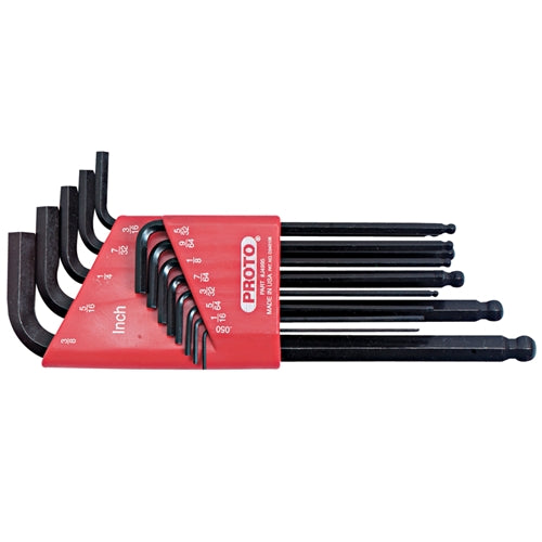 Proto J4995 13 Piece Round Head Hex Key Set