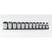 Proto J52216 3/8 Drive 12 Pc. Metric Socket Set - 12 Point