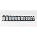 Proto J52216 3/8 Drive 12 Pc. Metric Socket Set - 12 Point
