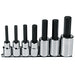 Proto J5441-7 1/2" Drive 7 Piece Hex Bit Set