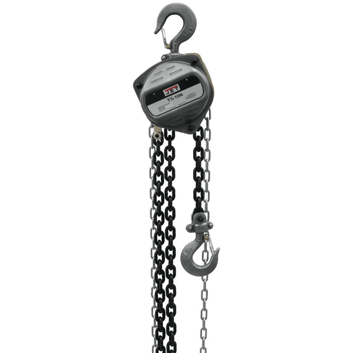 Jet JT9-101920 S90-150-10, 1-1/2-Ton Hand Chain Hoist With 10' Lift