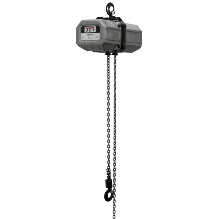 Jet JT9-121100 1/2SS-1C-10, 1/2-Ton Electric Chain Hoist 1-Phase 10' Lift