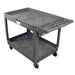 Jet JT9-140018 PUC-3117  18"W x 33"H x 39"L Utility Service Cart 2 Shelf Flat Handle