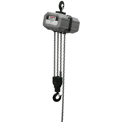 Jet JT9-311000 3SS-1C-10, 3-Ton Electric Chain Hoist 1-Phase 10' Lift