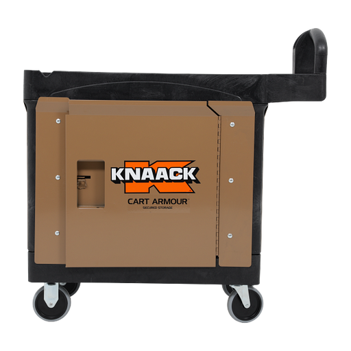 Knaack CA-04 Cart Armour Mobile Cart Security Paneling for Rubbermaid 4500-88 and Toter ULC00-S0001 Utility Carts - 2