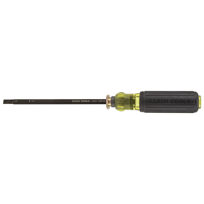 Klein 32751 Adjustable Screwdriver, #2 Phillips and 1/4" Slotted Drivers