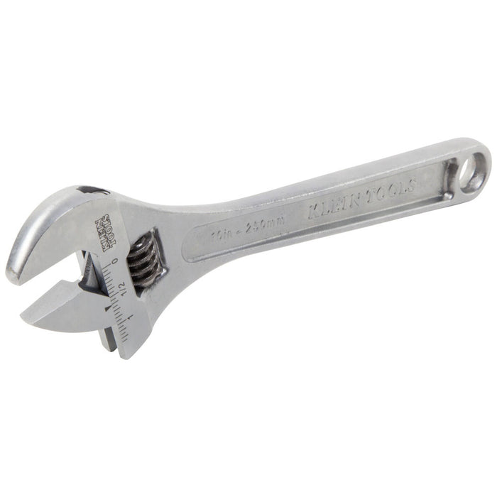 Klein Tools 507-10 Adjustable Wrench, Extra-Capacity, 10" - 3