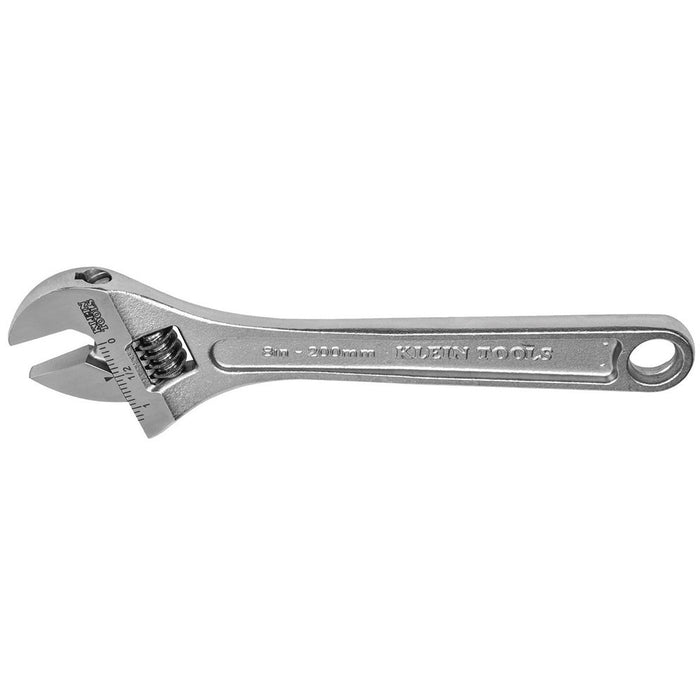 Klein Tools 507-8 Adjustable Wrench, Extra-Capacity, 8" - 3