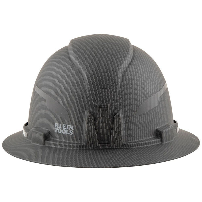 Klein 60345 Hard Hat, Premium KARBN Pattern, Non-Vented Full Brim, Class E - 4