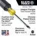 Klein Tools 607-3 Mini Screwdriver, 3/32" Cabinet Tip, 3" - 2