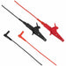 Klein 69381 Heavy-Duty Alligator Clip Test Leads, 3' - 5