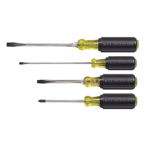 Klein Tools 85105 Screwdriver Set, Slotted and Phillips, 4-Piece