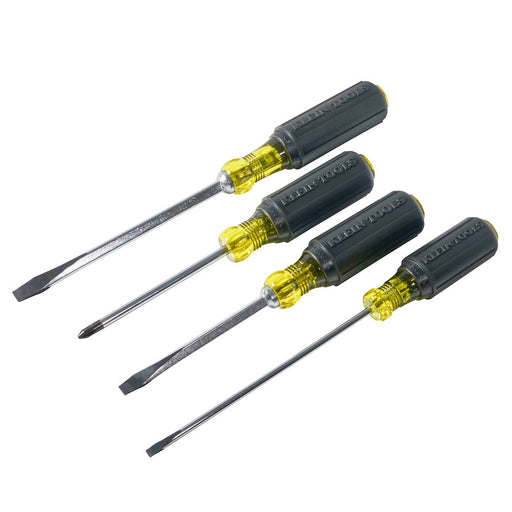 Klein Tools 85105 Screwdriver Set, Slotted and Phillips, 4-Piece - 2